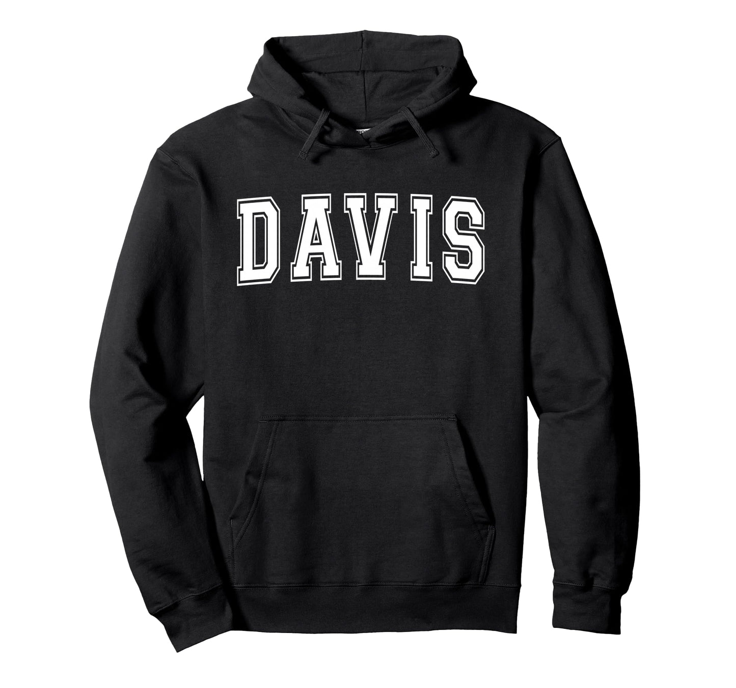 Davis Ca California Usa Sports Varsity Hoodie - Fun Novelty Design Unisex - T-Shirt, Sweatshirt, Hoodie