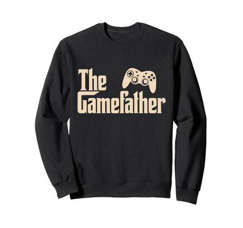 Gamefather Funny Video Games Lover Sweatshirt - Minimalist Print Men Women - T-Shirt, Sweatshirt, Hoodie