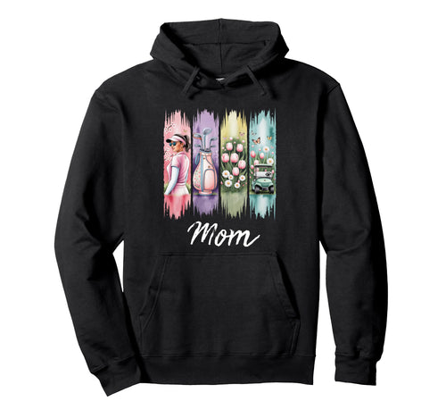 Golf Coquette Bow Golf Ball Mom Game Day Hoodie - Graphic Print Men Women - T-Shirt, Sweatshirt, Hoodie