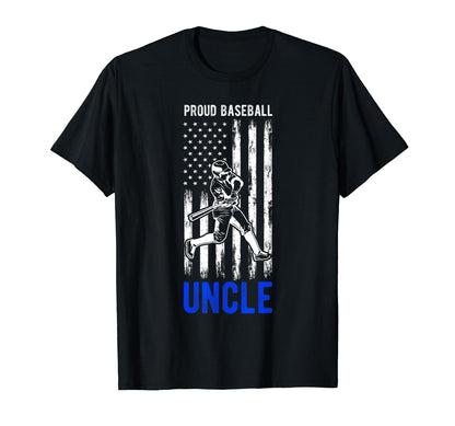 Proud Baseball Uncle Usa Team Coach T-Shirt - Streetwear Style Men Women - T-Shirt, Sweatshirt, Hoodie