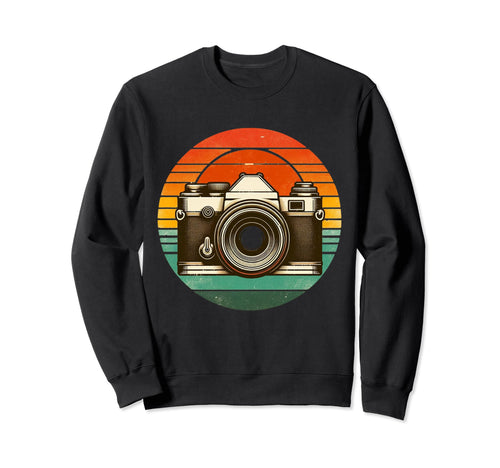 Camera Sunset Photography Lovers Sweatshirt - Casual Everyday Wear Unisex - T-Shirt, Sweatshirt, Hoodie