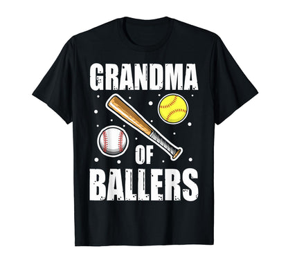 Baseball Grandma Grandson Baseball T-Shirt - Trendy Graphic for Adults - T-Shirt, Sweatshirt, Hoodie