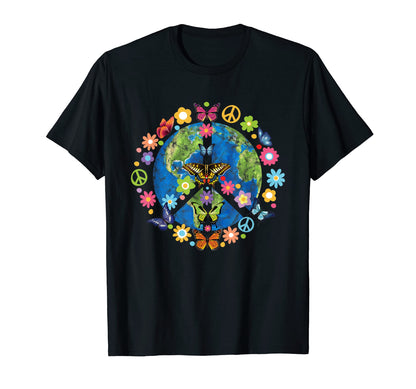 Earth Day World Peace Conscious T-Shirt - Trendy Graphic Men Women - T-Shirt, Sweatshirt, Hoodie