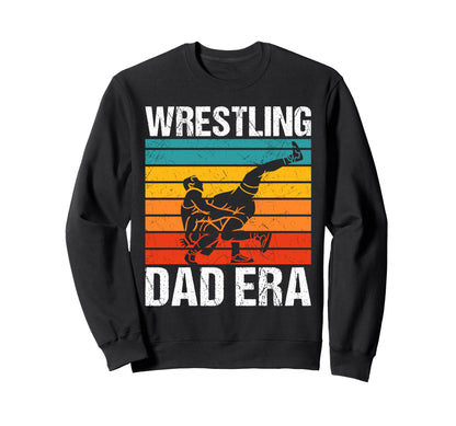 Wrestling Dad Era Game Day Sports Mom Sweatshirt - Custom Art Print Unisex - T-Shirt, Sweatshirt, Hoodie