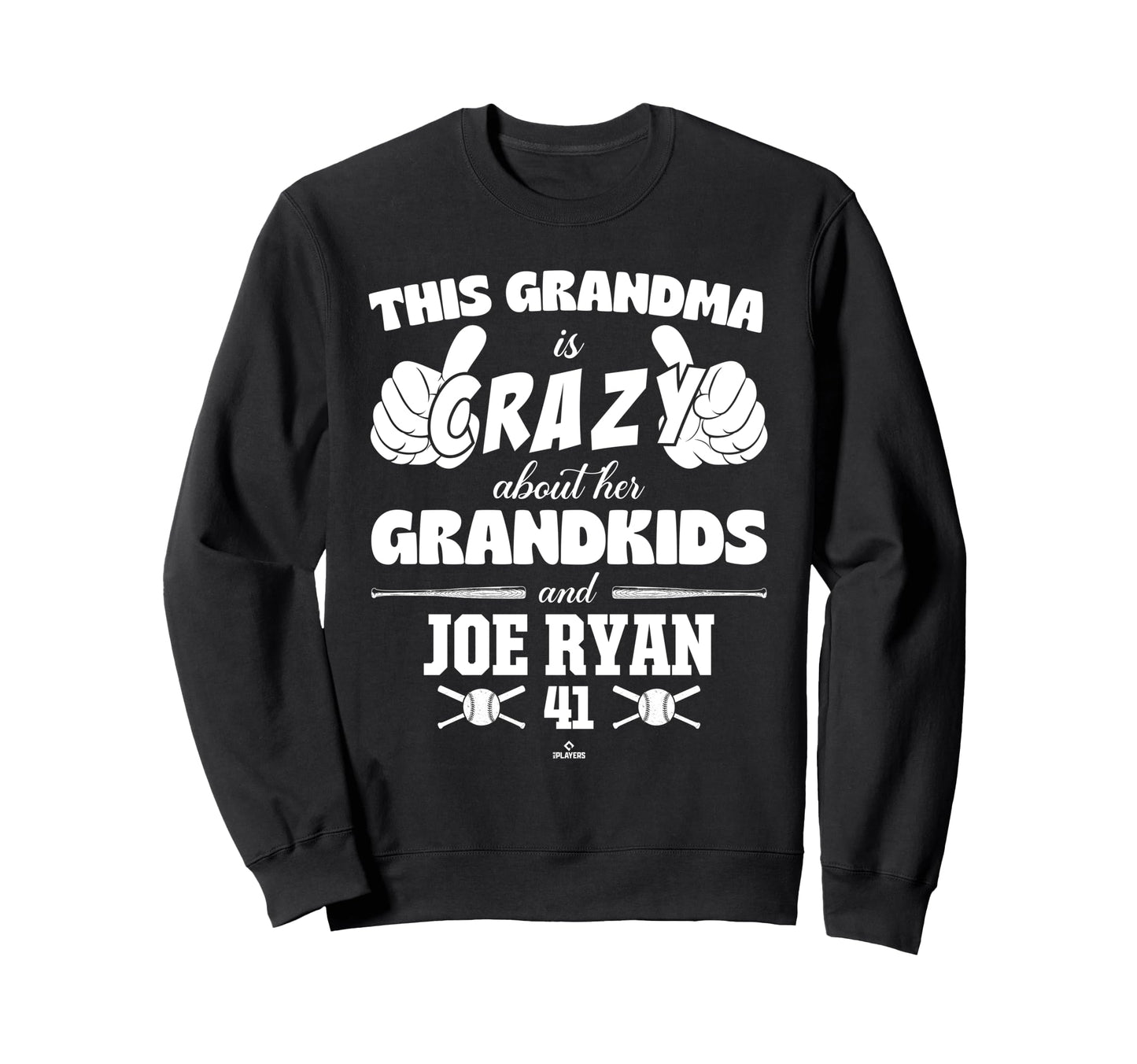 Grandma Crazy Joe Ryan Sweatshirt - Casual Everyday Wear Men Women - T-Shirt, Sweatshirt, Hoodie