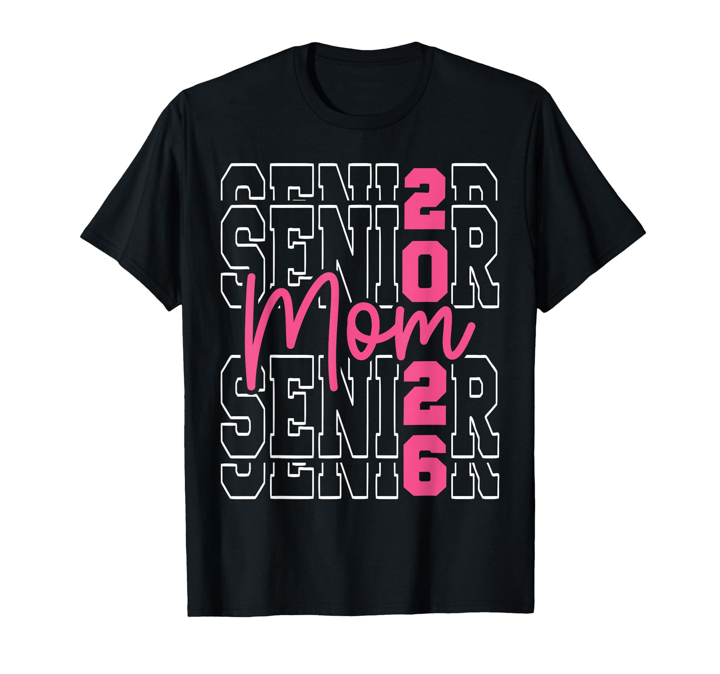 Proud Mom 2026 Senior Baseball T-Shirt - Minimalist Print Unisex - T-Shirt, Sweatshirt, Hoodie