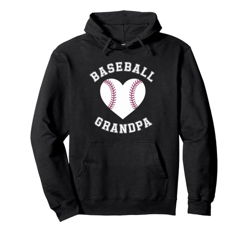 Grandfather Baseball Grandpa Hoodie - Trendy Graphic Men Women - T-Shirt, Sweatshirt, Hoodie