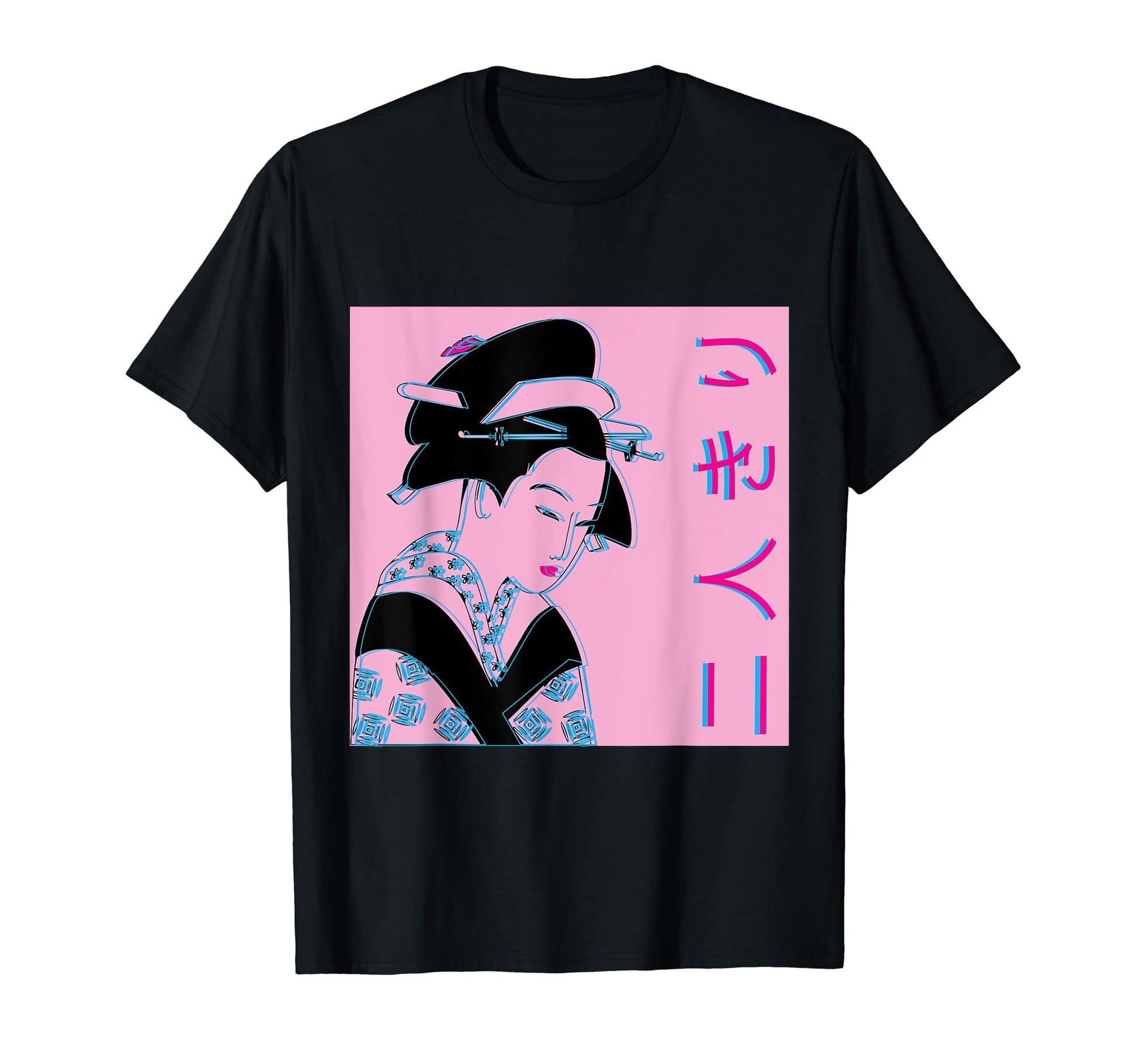 Aesthetic Vaporwave 1980S 1990S Otaku T-Shirt - Custom Art Print Unisex - T-Shirt, Sweatshirt, Hoodie