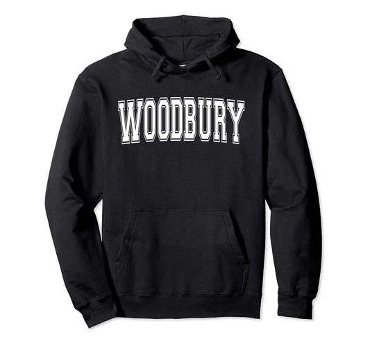 Woodbury Mn Minnesota Usa Sports Varsity Hoodie - Minimalist Print Unisex - T-Shirt, Sweatshirt, Hoodie