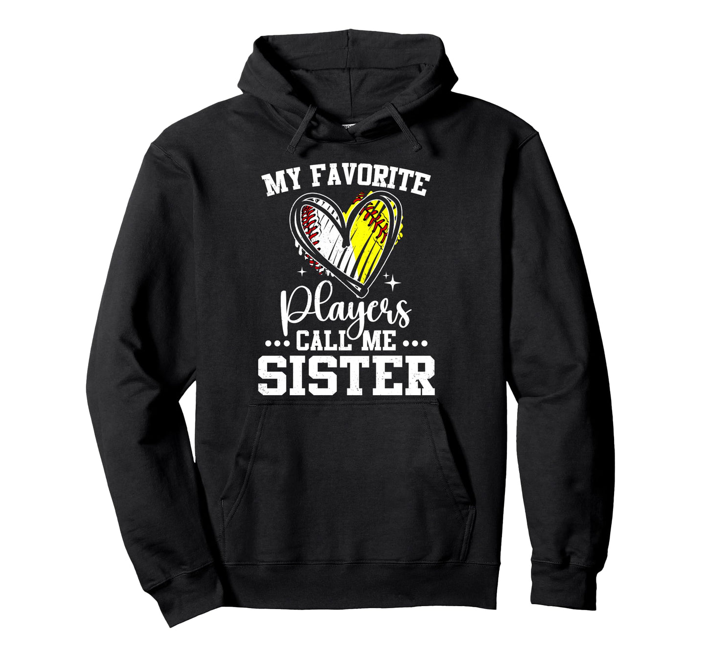 My Favorite Baseball Softball Players Hoodie - Graphic Print for Adults - T-Shirt, Sweatshirt, Hoodie