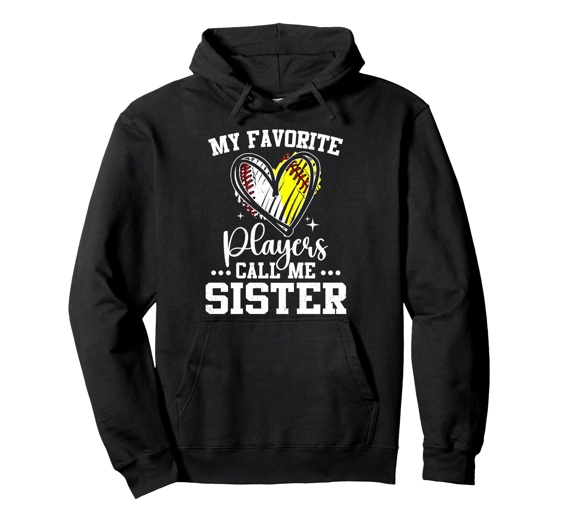 My Favorite Baseball Softball Players Hoodie - Graphic Print for Adults - T-Shirt, Sweatshirt, Hoodie