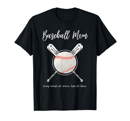 Baseball Mom T-Shirt - Aesthetic Graphic Unisex - T-Shirt, Sweatshirt, Hoodie