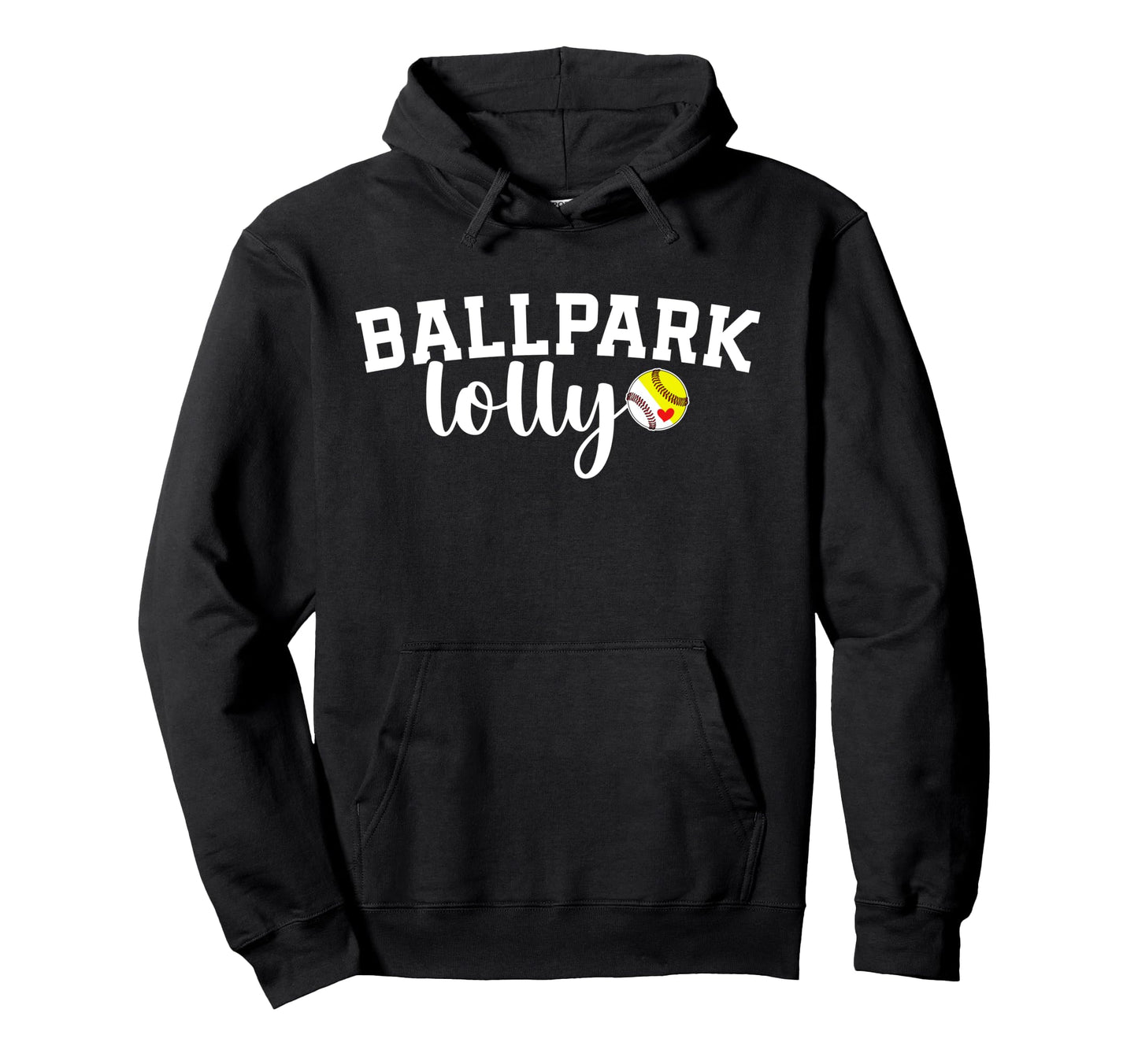 Ballpark Lolly Grandma Softball Baseball Hoodie - Streetwear Style Unisex - T-Shirt, Sweatshirt, Hoodie