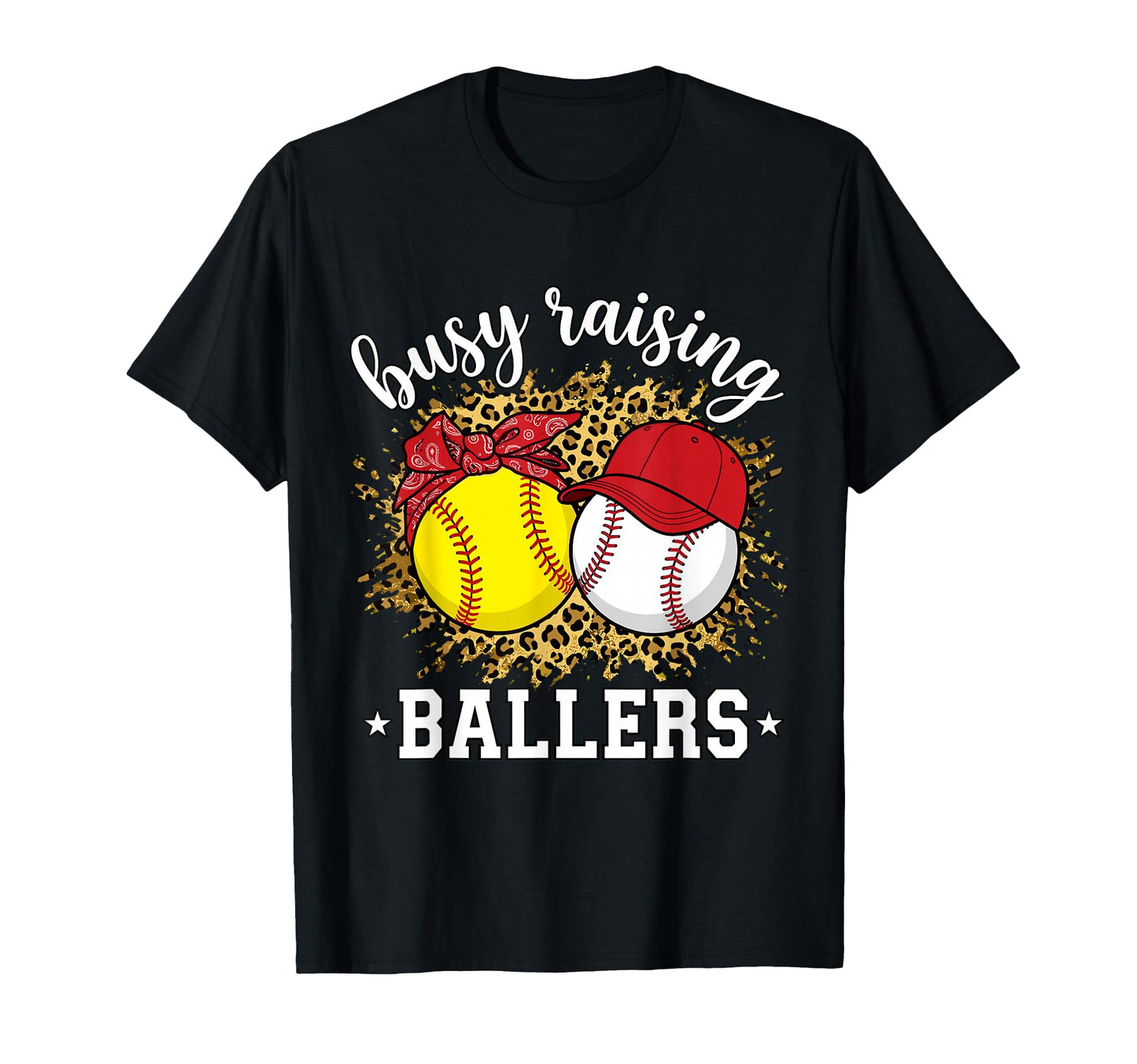 Busy Raising Ballers Sports Mom T-Shirt - Minimalist Print Men Women - T-Shirt, Sweatshirt, Hoodie