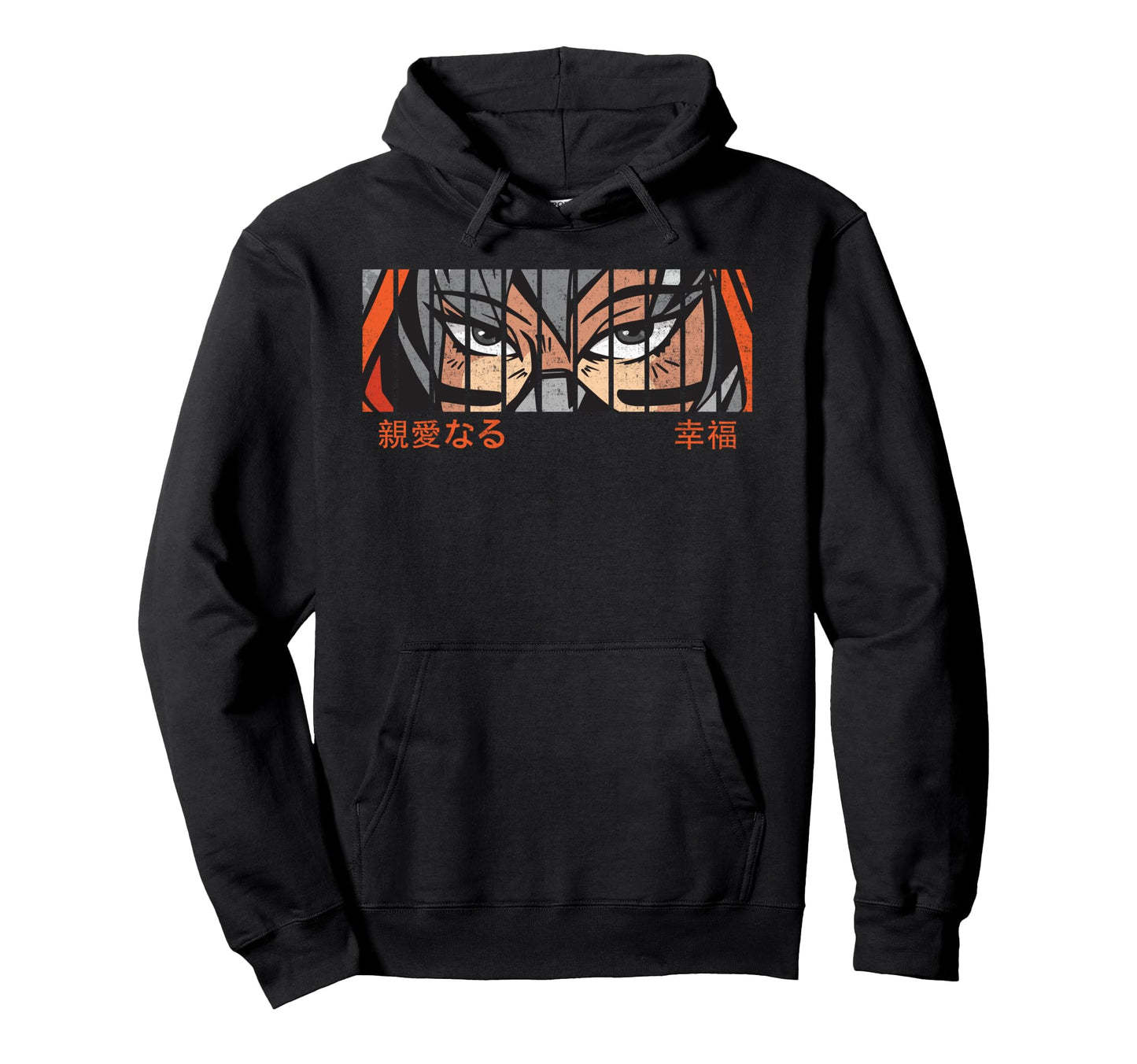 Anime Eyes Japan Culture Art Japanese Hoodie - Unique Graphic Men Women - T-Shirt, Sweatshirt, Hoodie