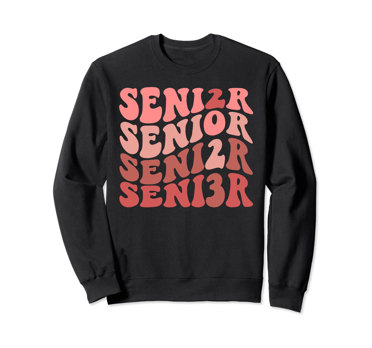 Groovy Boho Senior 2023 Sweatshirt - Aesthetic Graphic Men Women - T-Shirt, Sweatshirt, Hoodie
