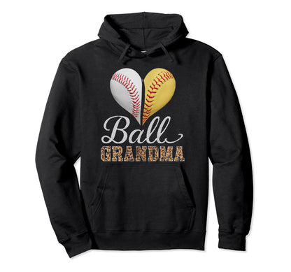Baseball Grandma Grandmother Granny Hoodie - Novelty Apparel Men Women - T-Shirt, Sweatshirt, Hoodie