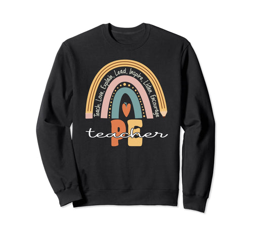 Sport Teacher Groovy Teacher Sweatshirt - Casual Everyday Wear Unisex - T-Shirt, Sweatshirt, Hoodie