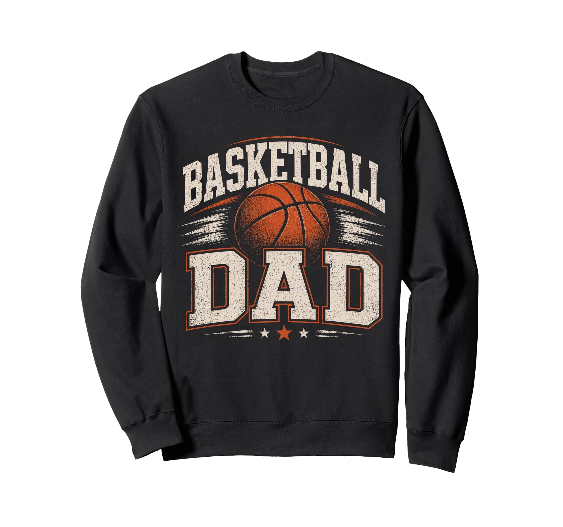 Basketball Dad Sports Dad Sweatshirt - Minimalist Print Unisex - T-Shirt, Sweatshirt, Hoodie