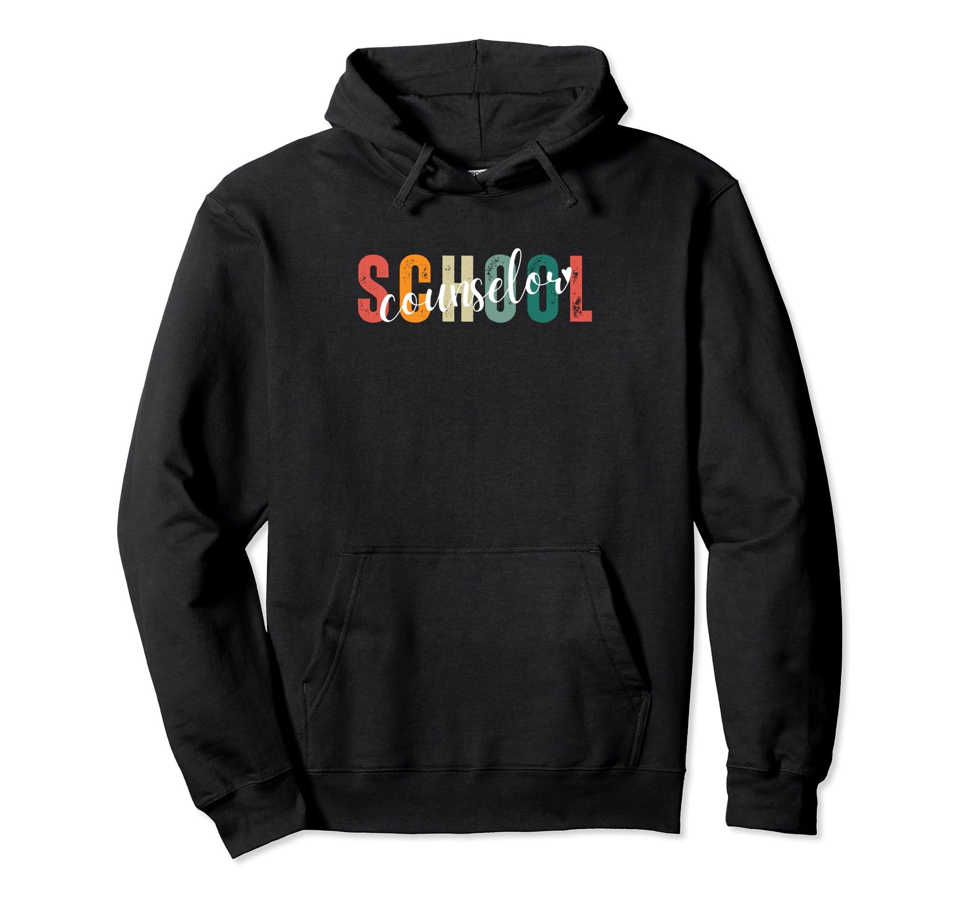 School Counselor Rainbow Hoodie - Streetwear Style for Adults - T-Shirt, Sweatshirt, Hoodie
