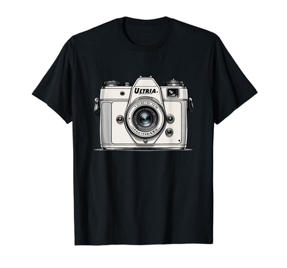 Camera Photography Lover Photographer T-Shirt - Custom Art Print Unisex - T-Shirt, Sweatshirt, Hoodie