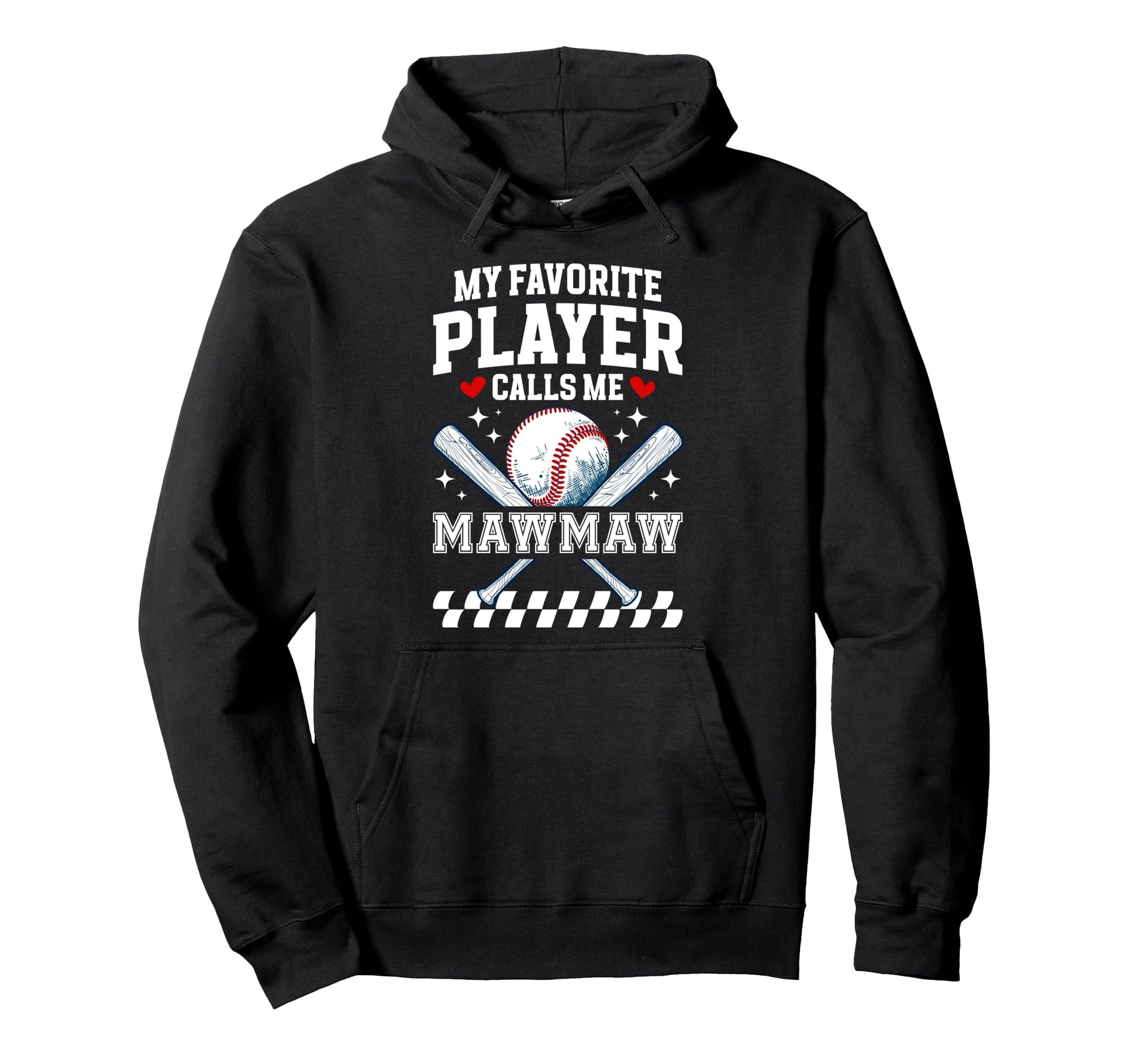 Proud Baseball Mawmaw Baseball Player Hoodie - Unique Graphic for Adults - T-Shirt, Sweatshirt, Hoodie