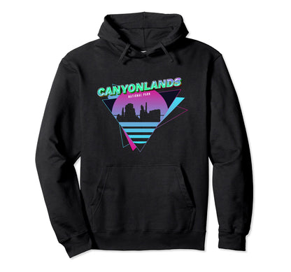 Vaporwave Canyonlands National Park Hoodie - Custom Art Print for Adults - T-Shirt, Sweatshirt, Hoodie