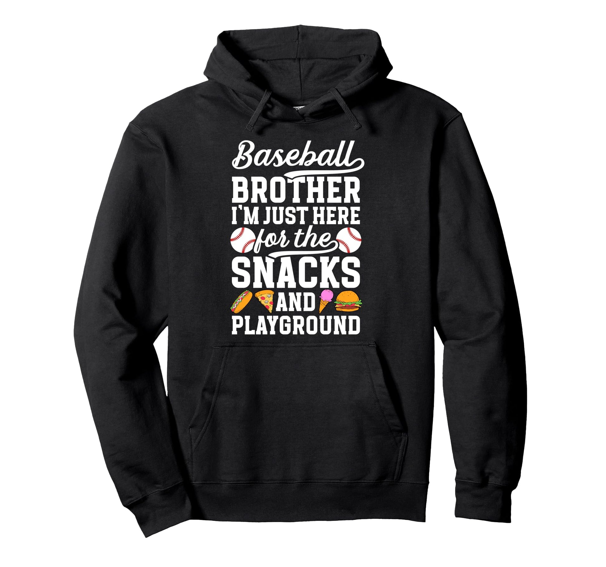 Funny Baseball Brother Baseball Players Hoodie - Novelty Apparel Unisex - T-Shirt, Sweatshirt, Hoodie
