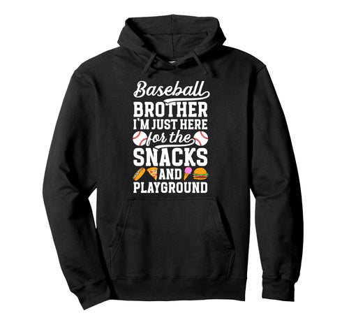 Funny Baseball Brother Baseball Players Hoodie - Novelty Apparel Unisex - T-Shirt, Sweatshirt, Hoodie