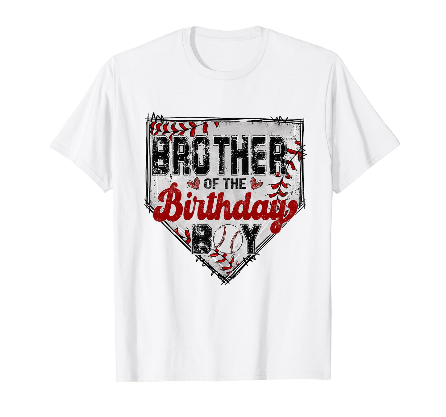 Brother Birthday Baseball Lover Family T-Shirt - Graphic Print for Adults - T-Shirt, Sweatshirt, Hoodie