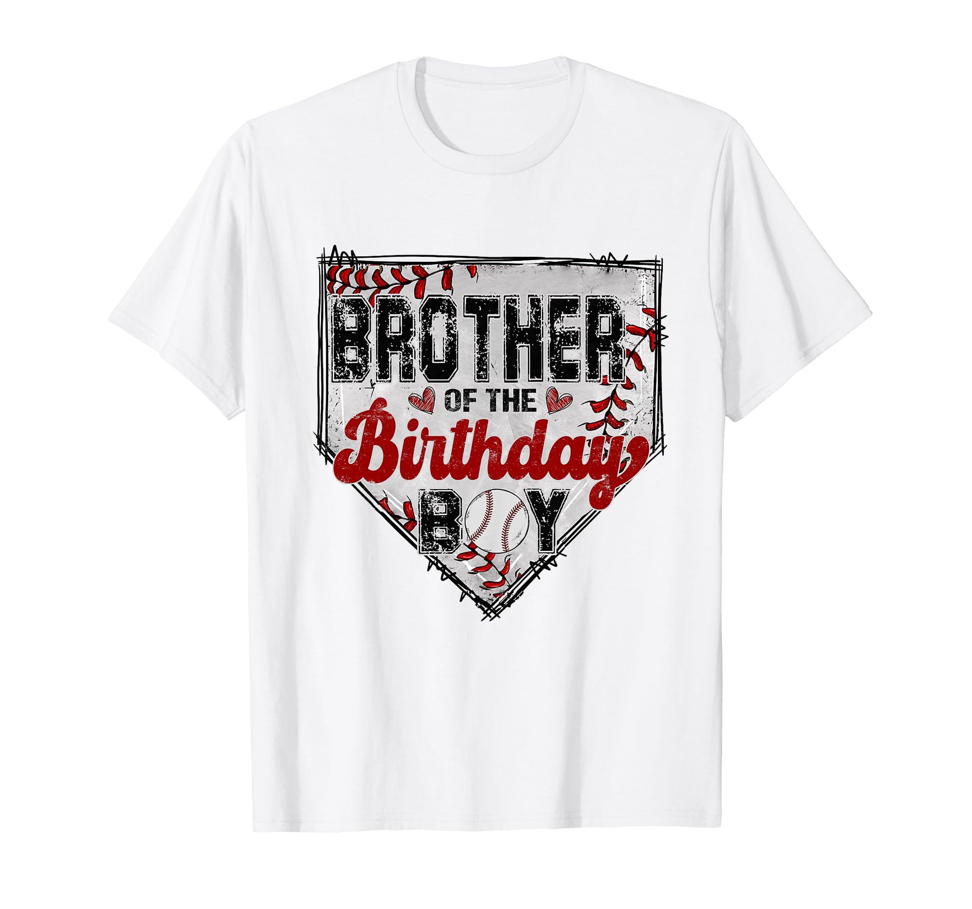 Brother Birthday Baseball Lover Family T-Shirt - Graphic Print for Adults - T-Shirt, Sweatshirt, Hoodie