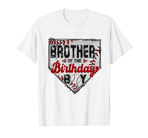 Brother Birthday Baseball Lover Family T-Shirt - Graphic Print for Adults - T-Shirt, Sweatshirt, Hoodie