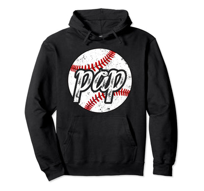 Pap Proud Baseball Pap Baseball Player Pap Hoodie - Custom Art Print Unisex - T-Shirt, Sweatshirt, Hoodie