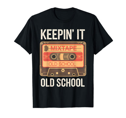 Old School Hip Hop 80S 90S Cassette T-Shirt - Aesthetic Graphic Unisex - T-Shirt, Sweatshirt, Hoodie