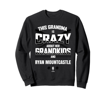 Grandma Crazy Ryan Mountcastle Sweatshirt - Novelty Apparel Unisex - T-Shirt, Sweatshirt, Hoodie