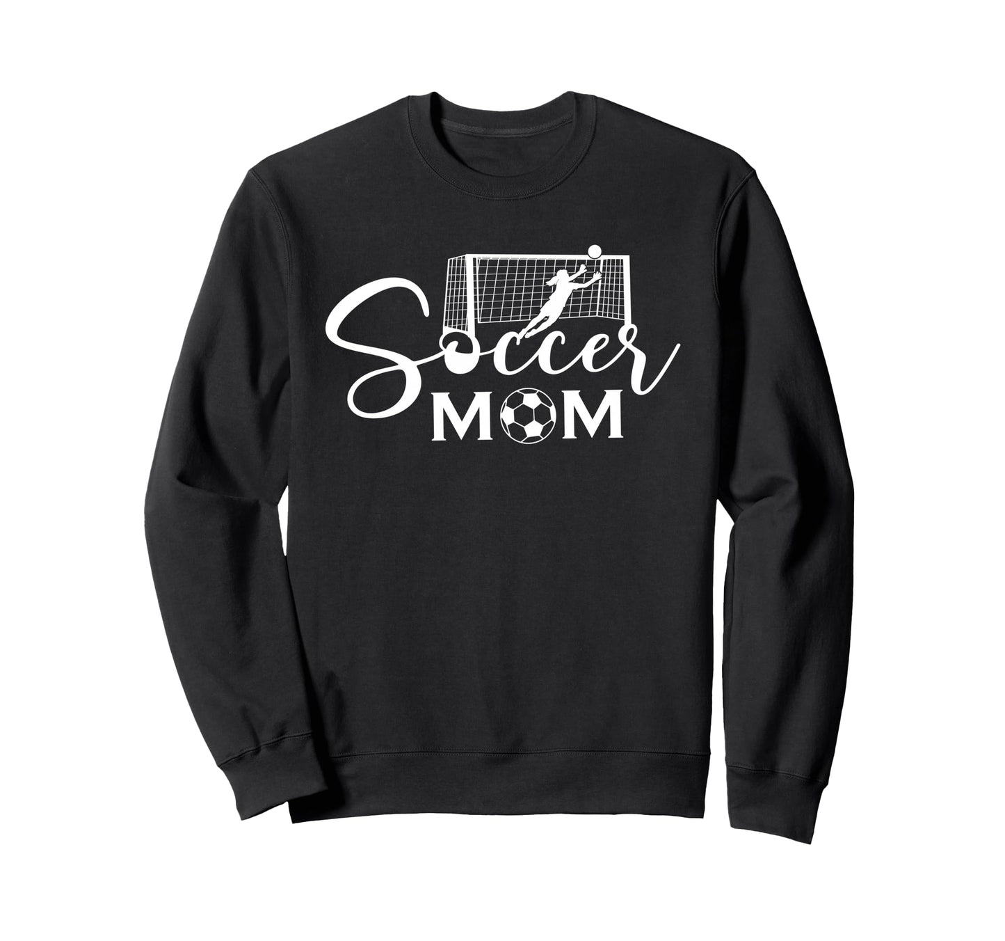 Soccer Mom Funny Soccer Season Sweatshirt - Aesthetic Graphic for Adults - T-Shirt, Sweatshirt, Hoodie