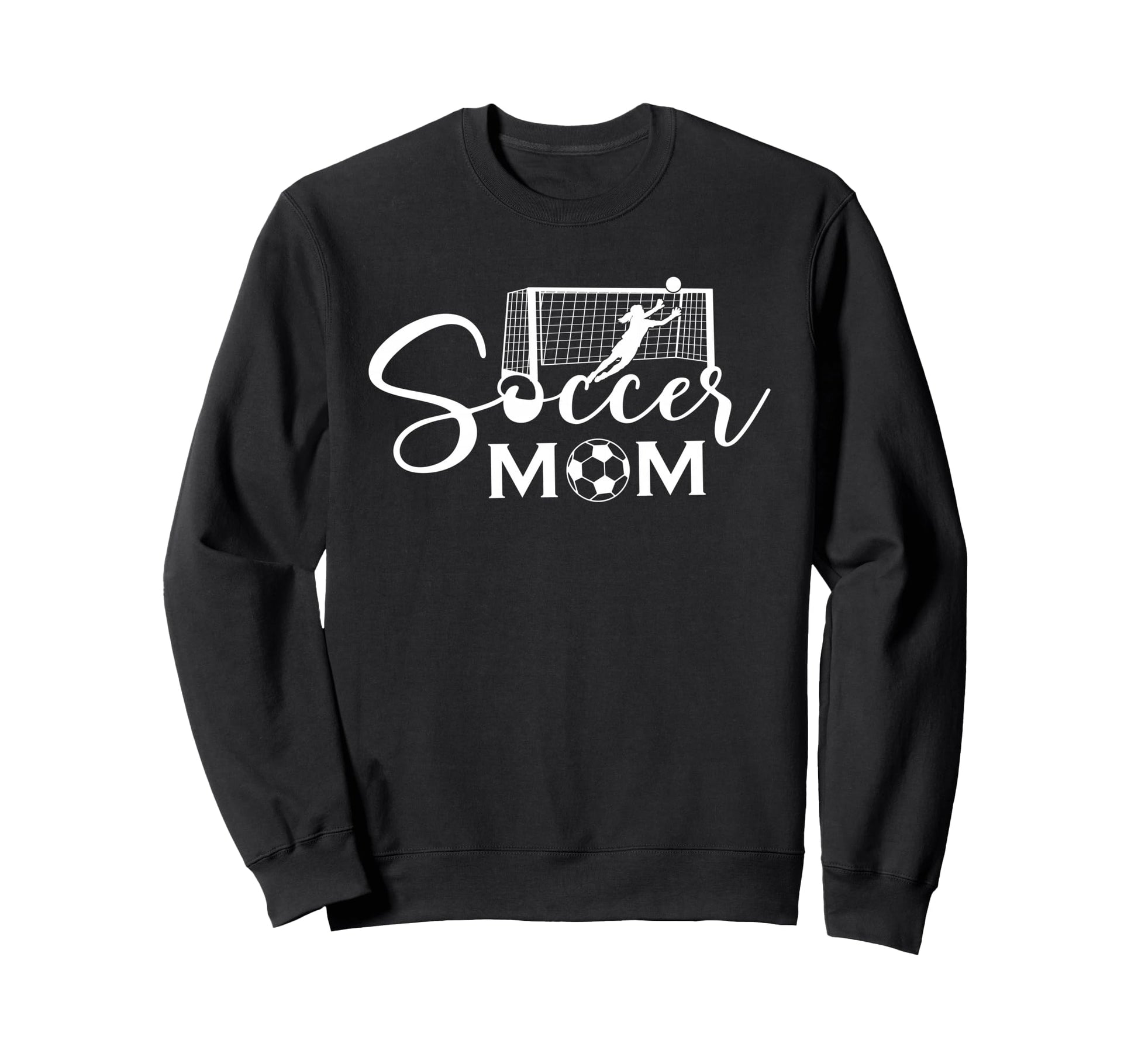 Soccer Mom Funny Soccer Season Sweatshirt - Aesthetic Graphic for Adults - T-Shirt, Sweatshirt, Hoodie