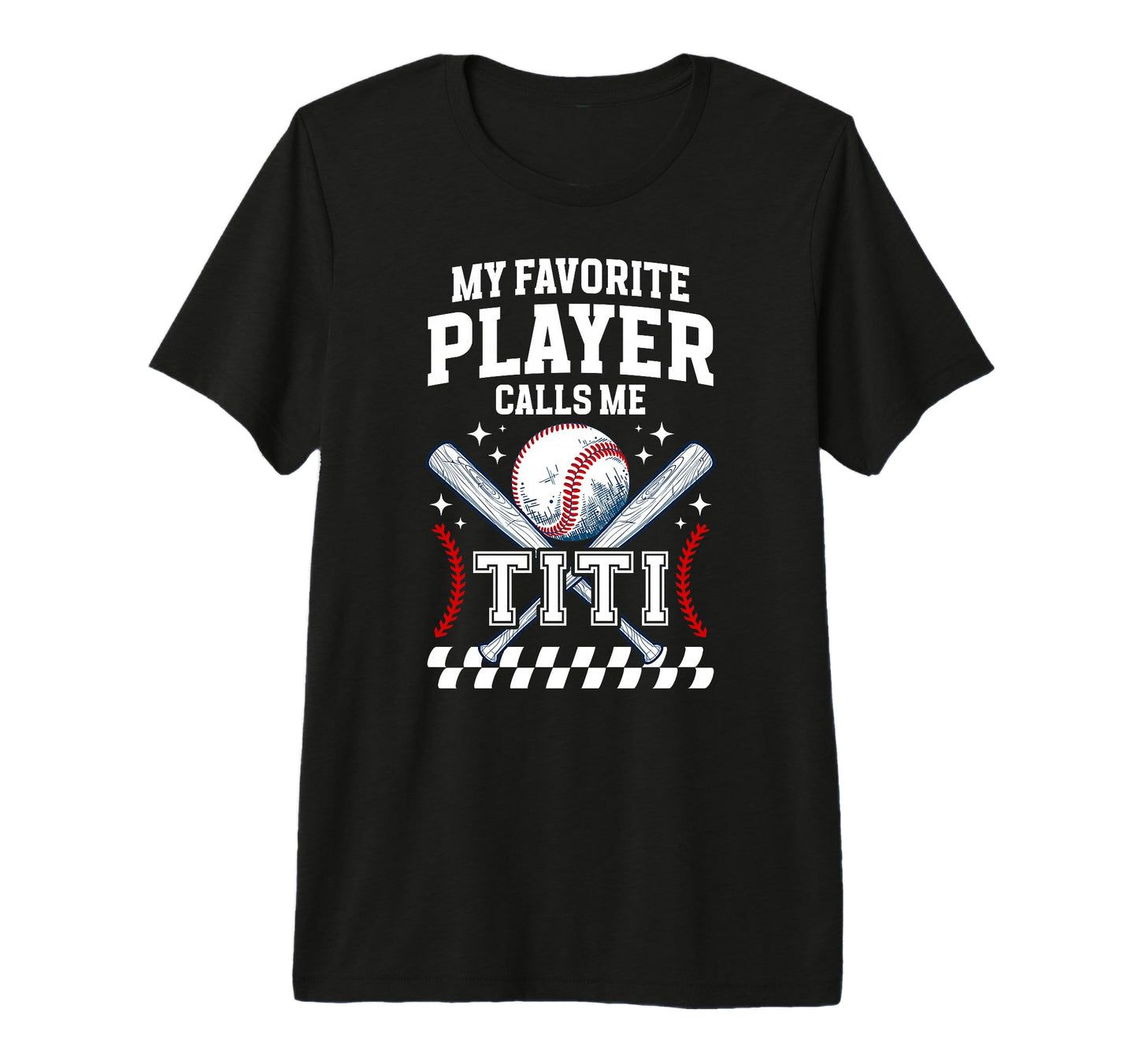 Proud Baseball Titi Baseball Player T-Shirt - Streetwear Style for Adults - T-Shirt, Sweatshirt, Hoodie
