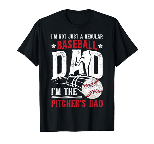 Im Baseball Pitcher Dad Baseball Pitcher T-Shirt - Graphic Print Unisex - T-Shirt, Sweatshirt, Hoodie