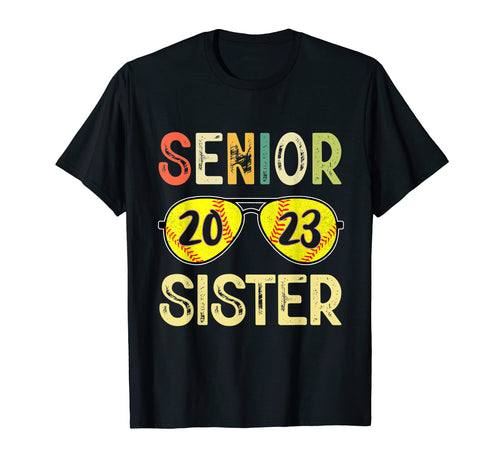 Senior Sister 2023 Class 2023 Senior T-Shirt - Novelty Apparel Men Women - T-Shirt, Sweatshirt, Hoodie