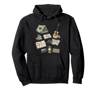Solo Nature Camping Journal Forest Hoodie - Streetwear Style Men Women - T-Shirt, Sweatshirt, Hoodie