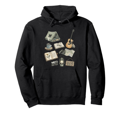 Solo Nature Camping Journal Forest Hoodie - Streetwear Style Men Women - T-Shirt, Sweatshirt, Hoodie