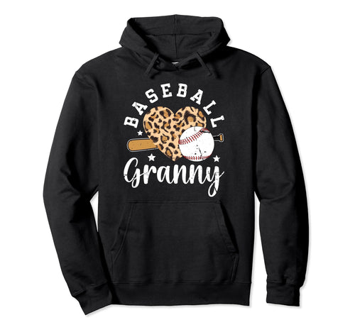 Baseball Granny Grandma Granny Baseball Hoodie - Aesthetic Graphic Unisex - T-Shirt, Sweatshirt, Hoodie