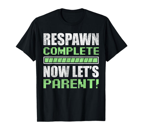 Gamer Dad Fathers Day Respawn T-Shirt - Novelty Apparel for Adults - T-Shirt, Sweatshirt, Hoodie