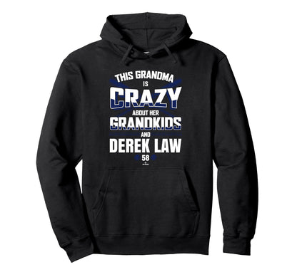 Grandma Crazy Derek Law Washington Hoodie - Custom Art Print Men Women - T-Shirt, Sweatshirt, Hoodie