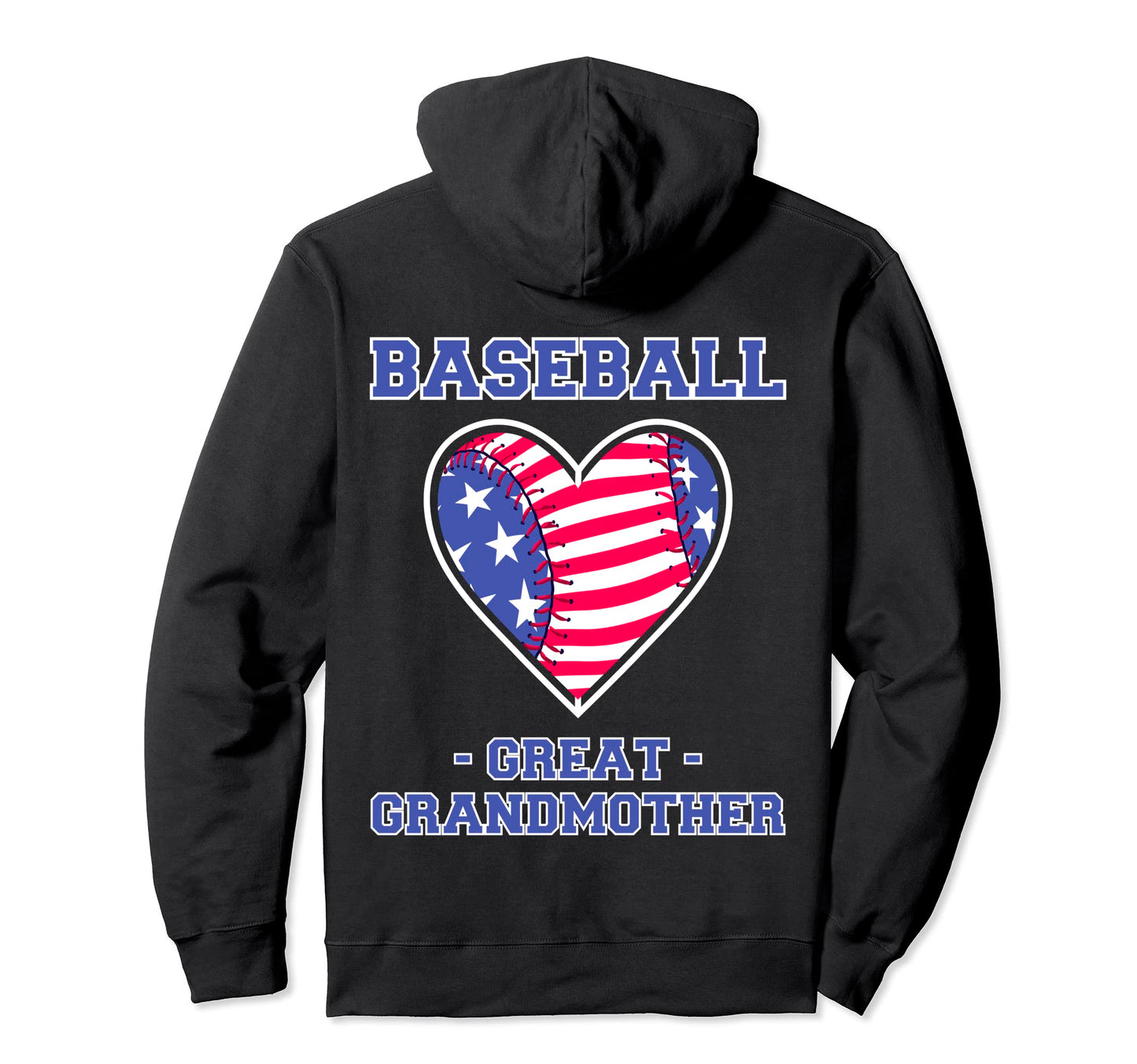 American Flag Patriotic Game Day Hoodie - Minimalist Print for Adults - T-Shirt, Sweatshirt, Hoodie