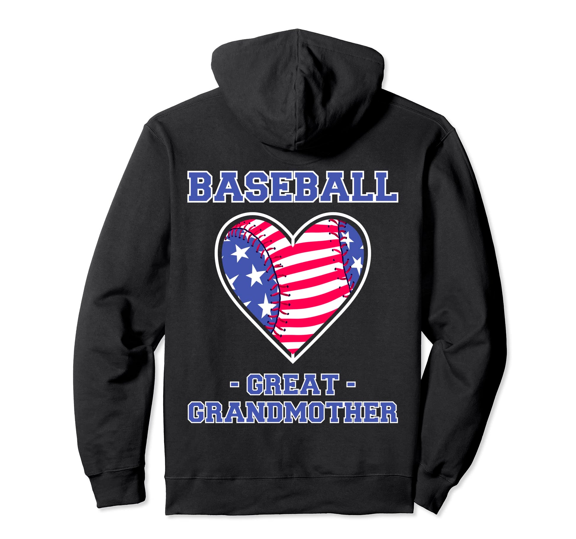 American Flag Patriotic Game Day Hoodie - Minimalist Print for Adults - T-Shirt, Sweatshirt, Hoodie