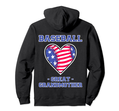 American Flag Patriotic Game Day Hoodie - Minimalist Print for Adults - T-Shirt, Sweatshirt, Hoodie