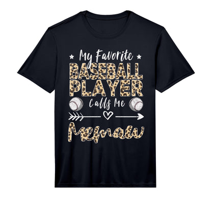 Mens My Favorite Baseball Player Calls T-Shirt - Unique Graphic Men Women - T-Shirt, Sweatshirt, Hoodie