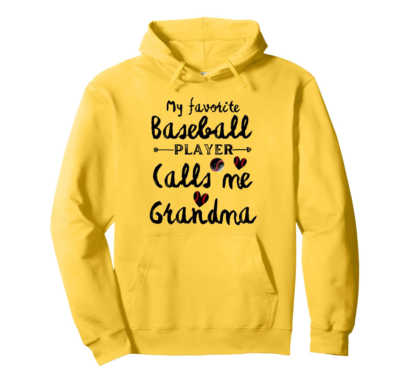 My Favorite Baseball Player Calls Me Hoodie - Aesthetic Graphic for Adults - T-Shirt, Sweatshirt, Hoodie